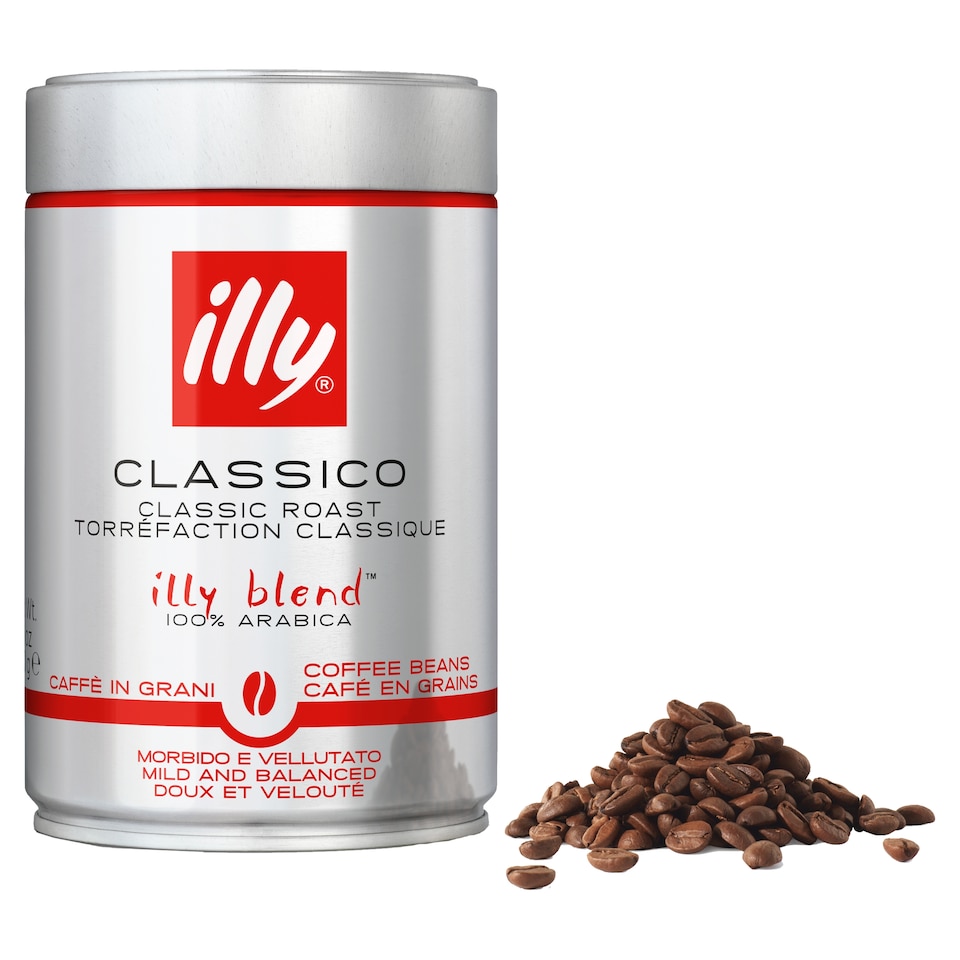 image 1 of Illy Classico Coffee Beans - Classic Roast 250g