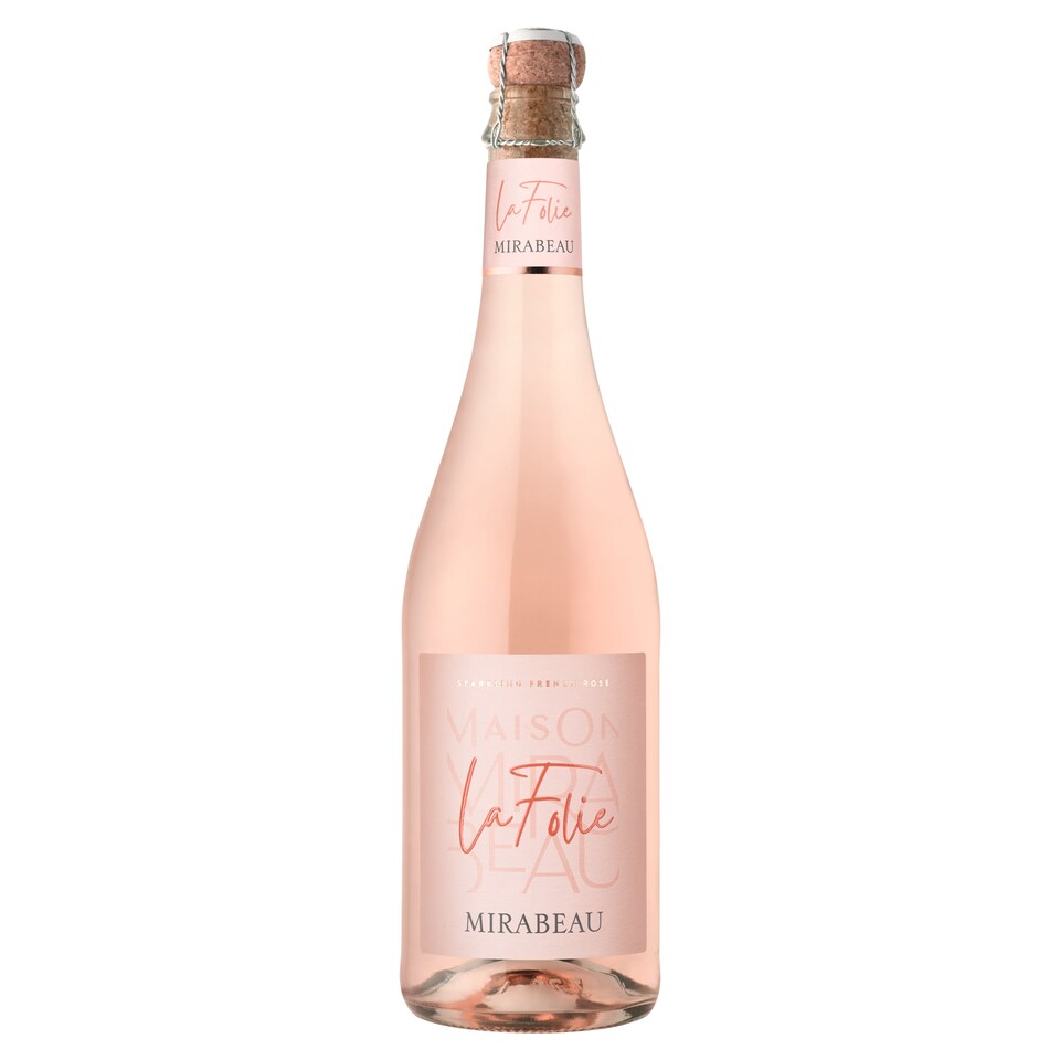 Mirabeau La Folie Sparkling Ros 750ml