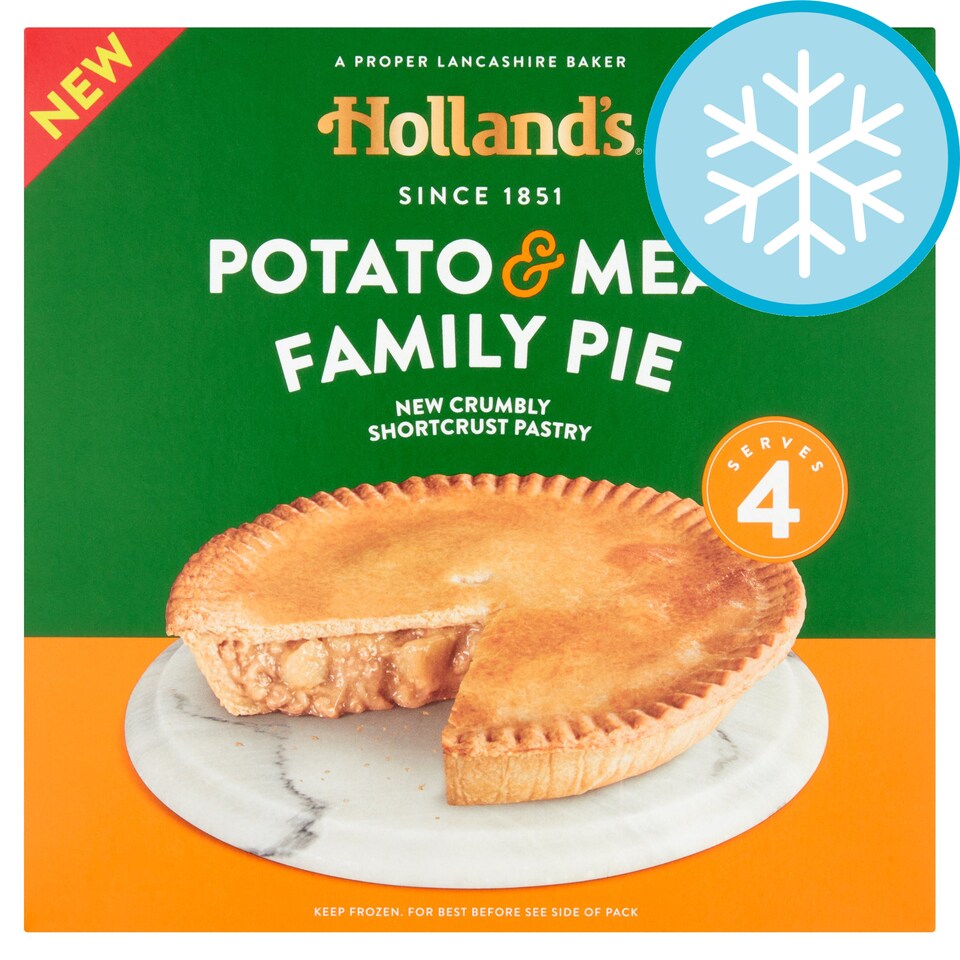 Hollands Potato & Meat Family Pie Tesco Groceries