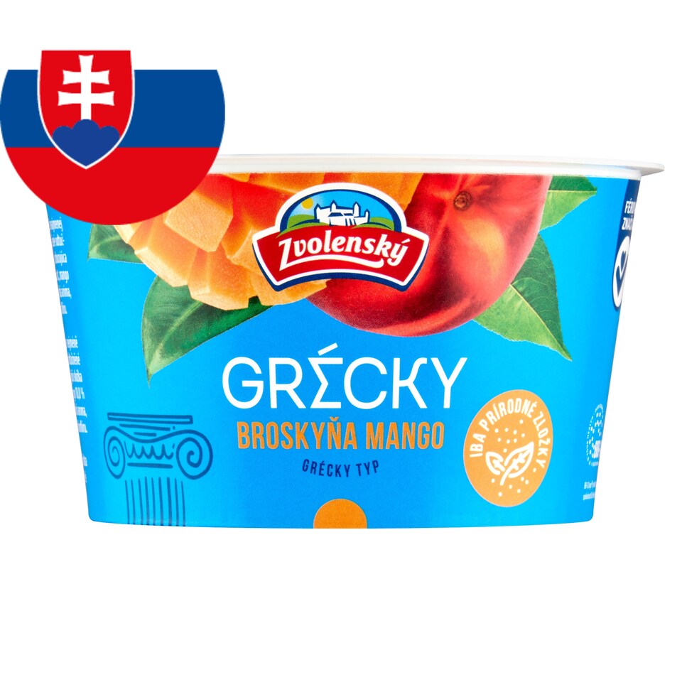 obrázok 1 z Zvolenský Jogurt gréckeho typu broskyňa mango 125 g