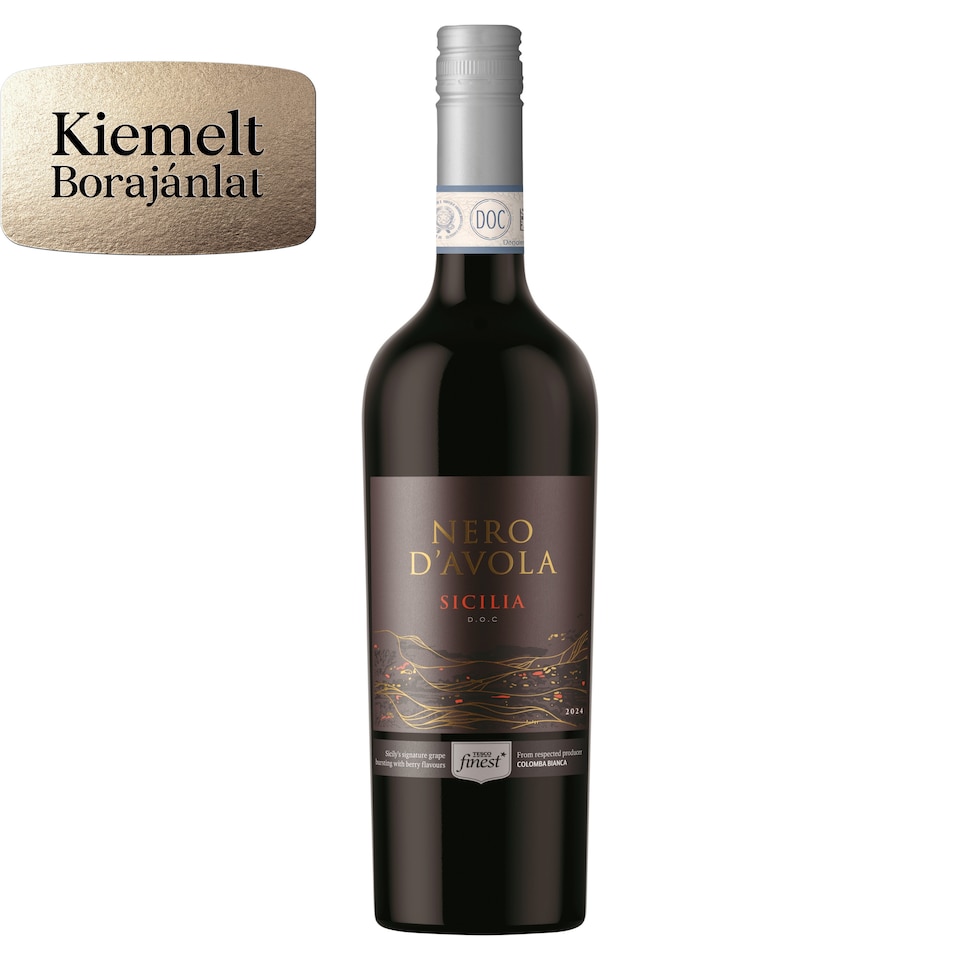 Tesco Finest Nero d'Avola Sicilia vörösbor 13% 0,75 l