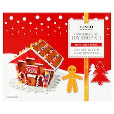 Tesco Gingerbread Kit Toy Shop 400G