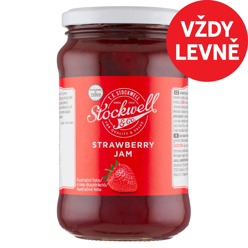 Stockwell & Co. Strawberry Jam 450g