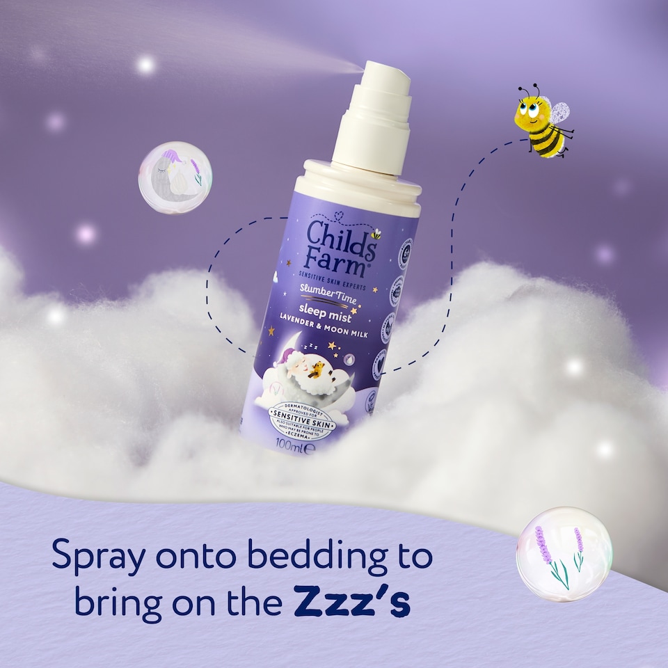 image 1 of Childs Farm Slumber Time Sleep Mist - Lavender & Moon Milk 100ml