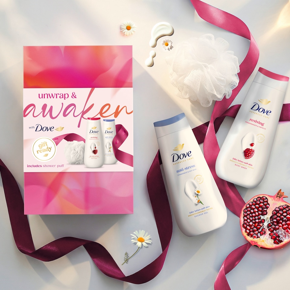 image 1 of Dove Awaken Bodywash Collection Gift Set