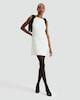 image 1 of The F&F Edit Sequin Mini Dress in Cream