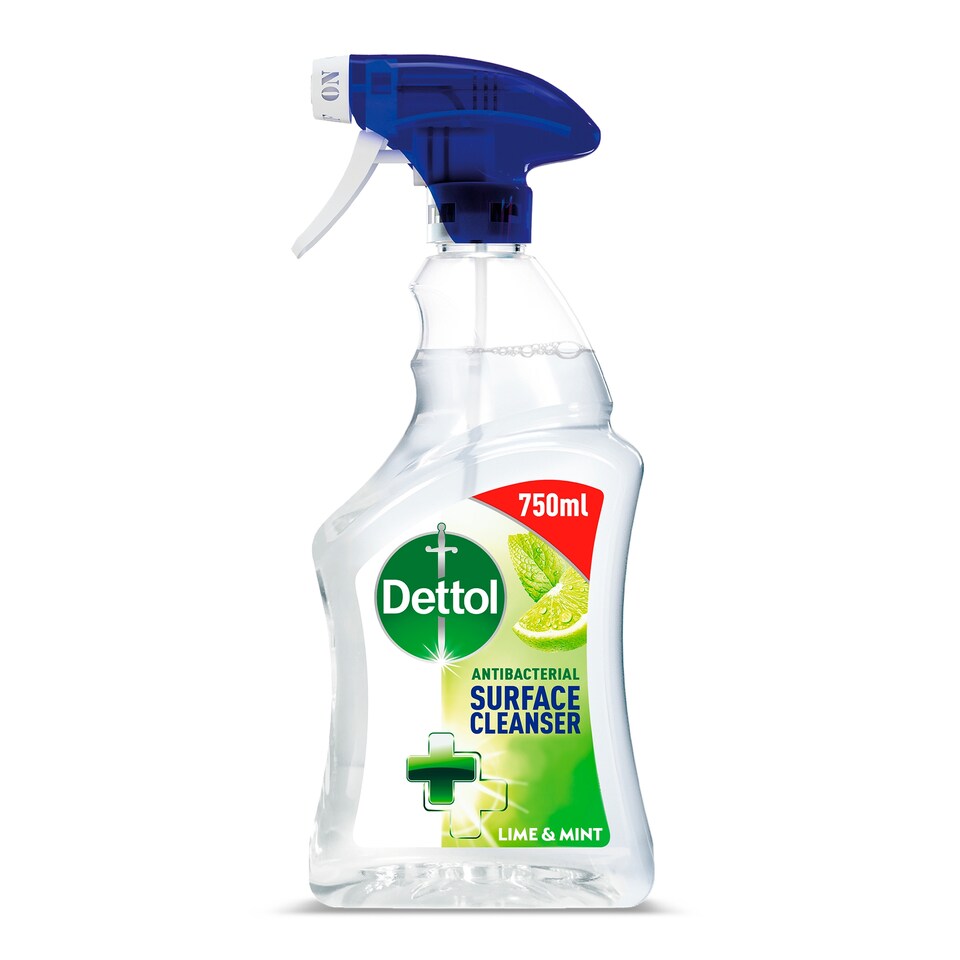 image 1 of Dettol Antibacterial Surface Cleanser Spray - Lime & Mint 750ml