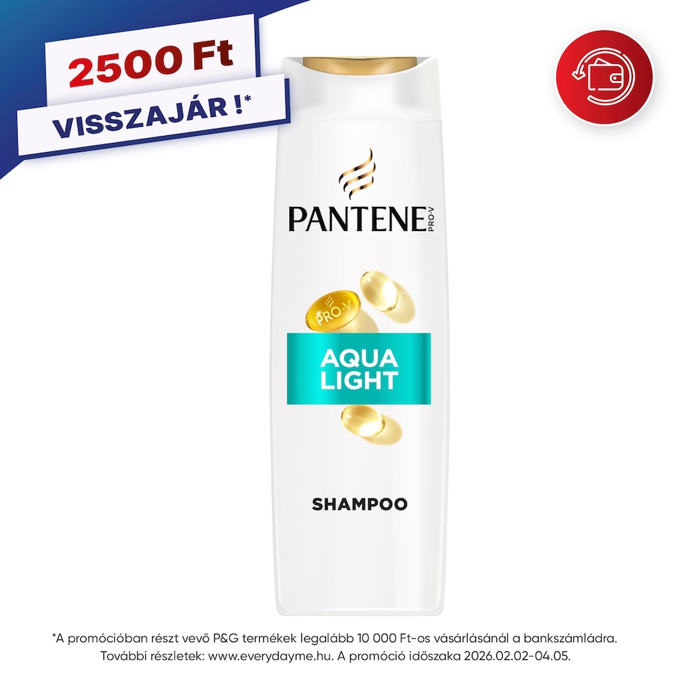 Pantene Pro-V AquaLight Shampoo For Greasy Hair, 400ml
