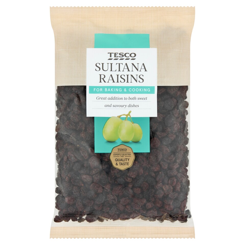 Tesco Sultana Raisins 500g