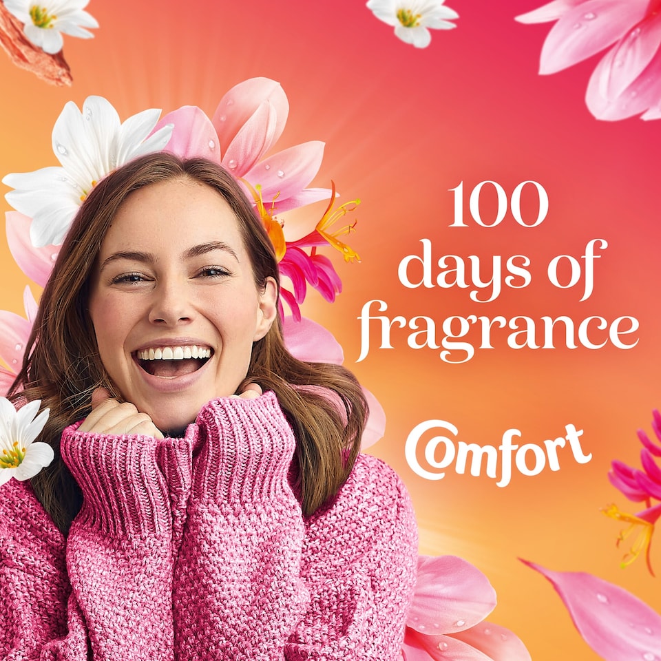 image 1 of Comfort Creations Fabric Conditioner Honey Suckle Sandal Wood 30W 900Ml