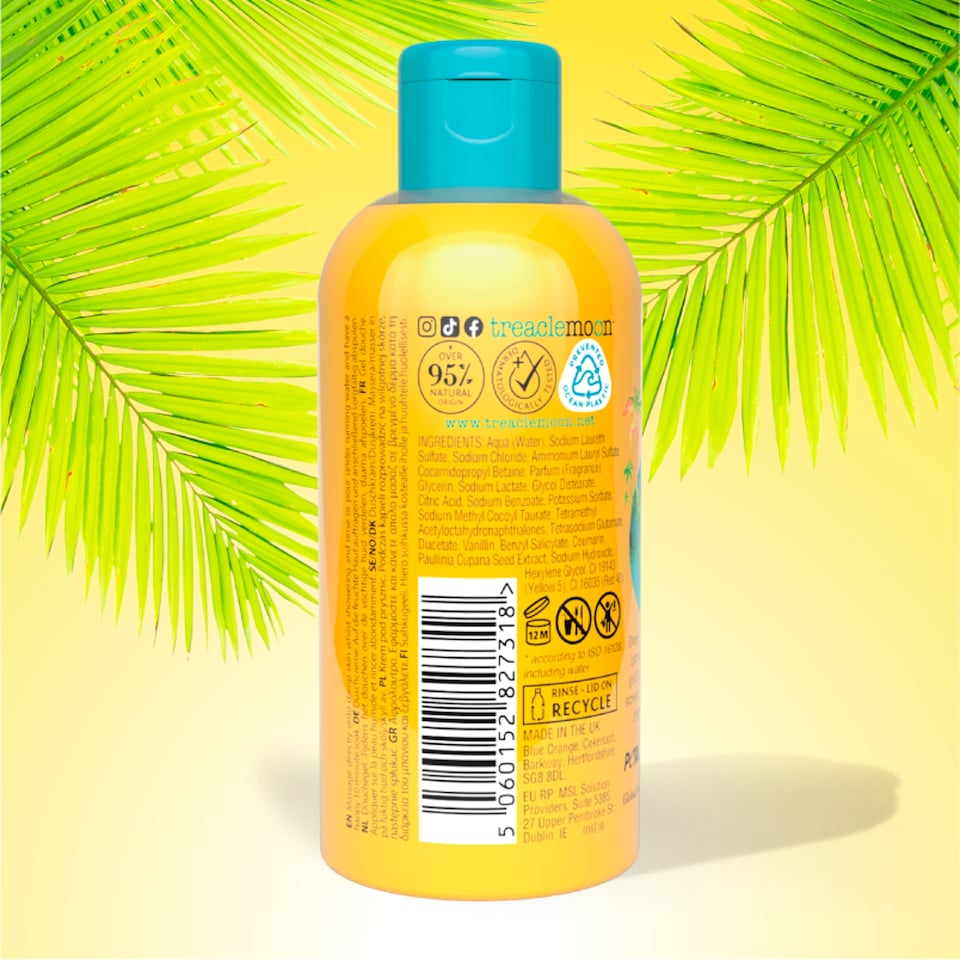 image 1 of Treaclemoon Brazilian Love Shower and Bath Gel 100ml