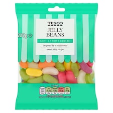 Tesco Jelly Beans Sweets 200G