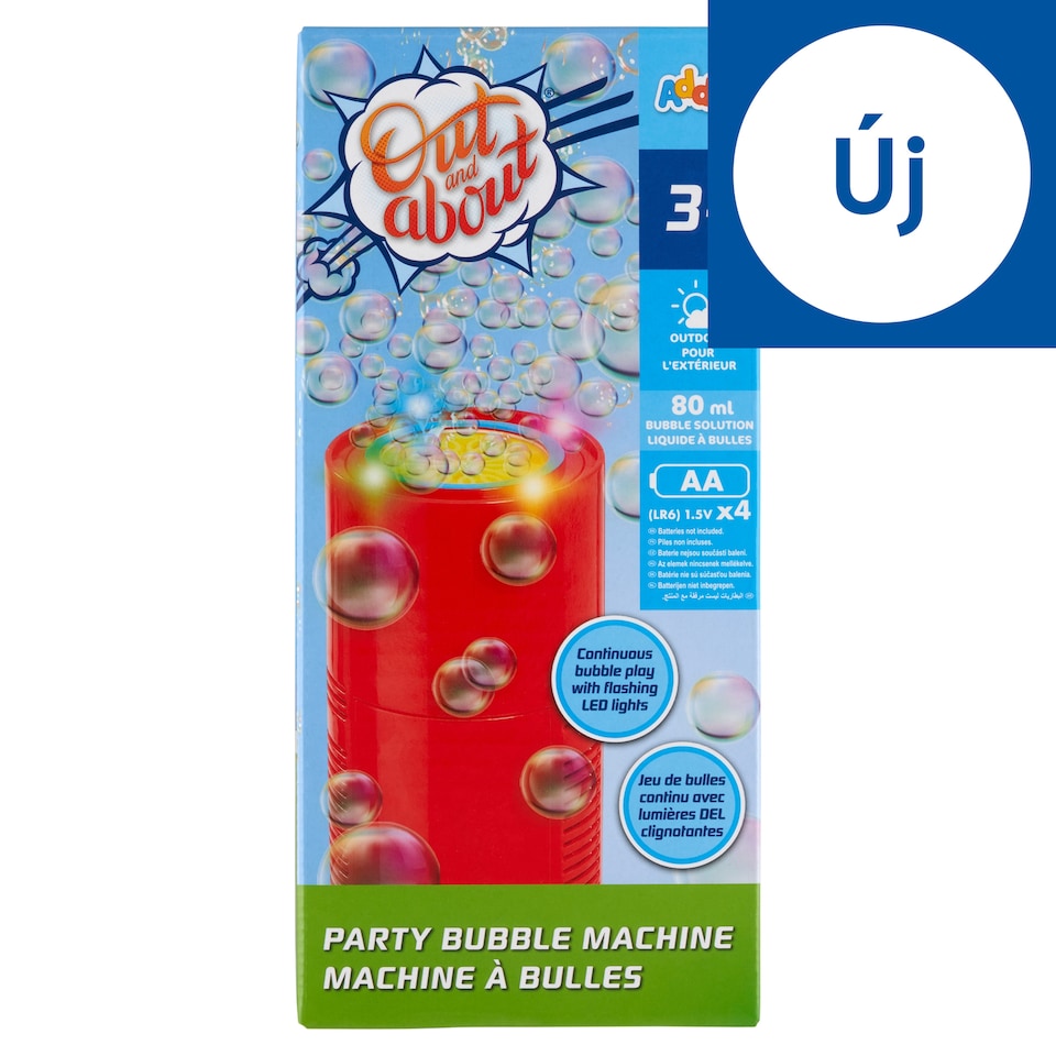 Addo Out and About Party Bubble Machine