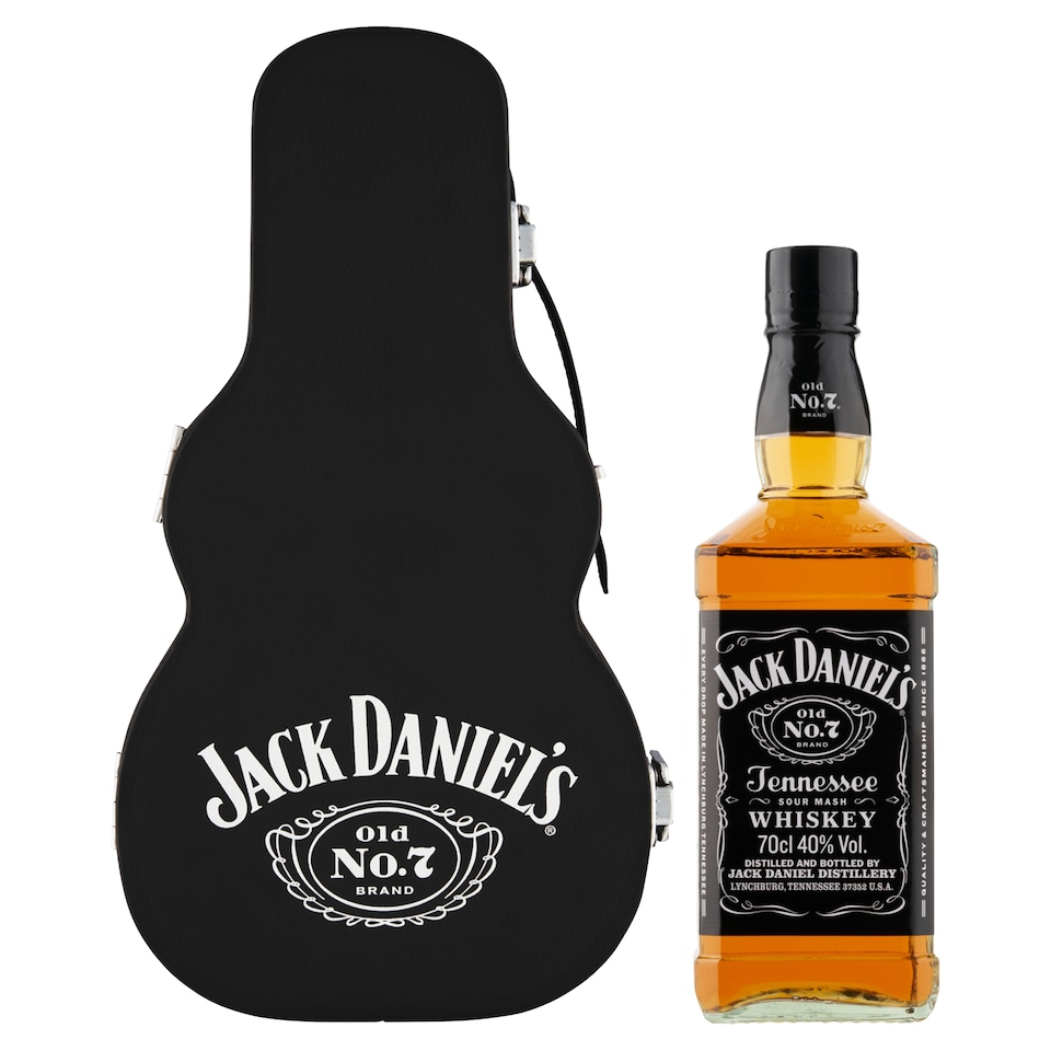 Jack Daniel's Tennessee Whiskey Gift Pack Guitar 0.7L