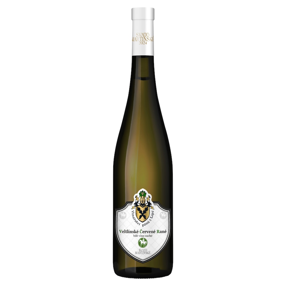 Vinařství pánů z Lipé Frühroter Veltliner St. Martin Moravian Regional Wine White Dry 0.75L
