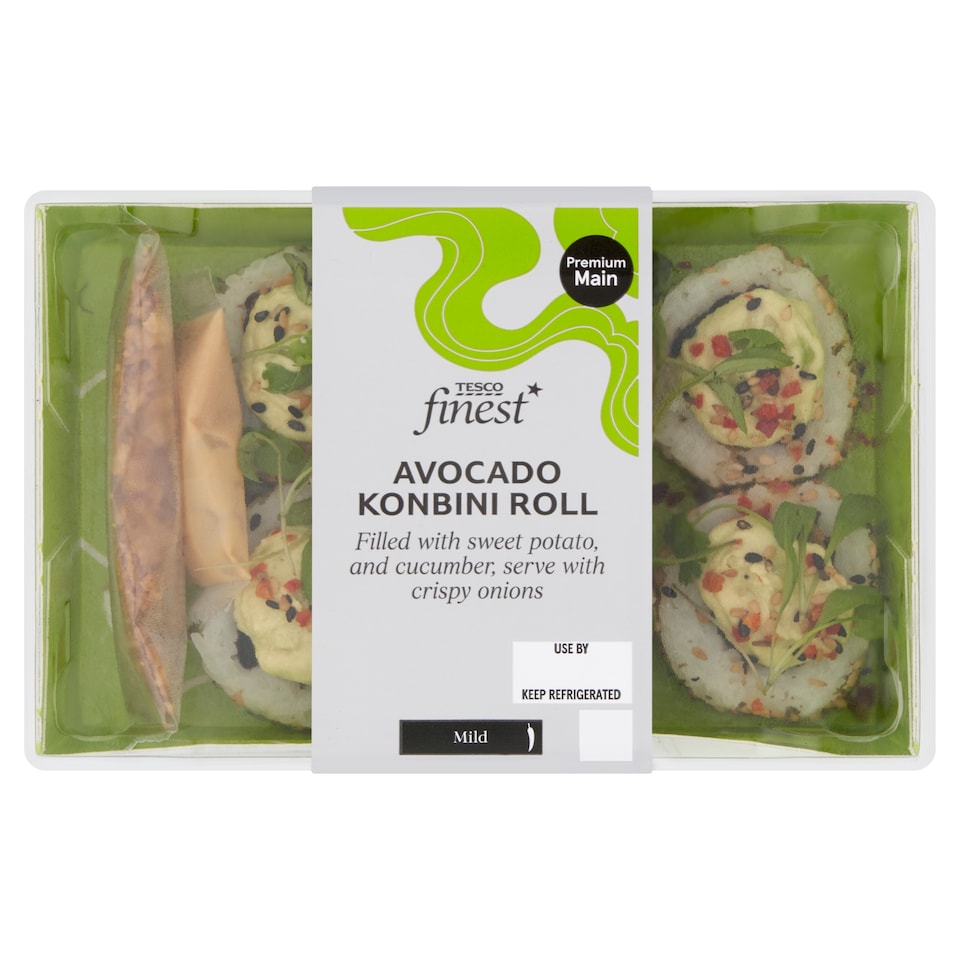Tesco Finest Avocado Konbini Roll 192g