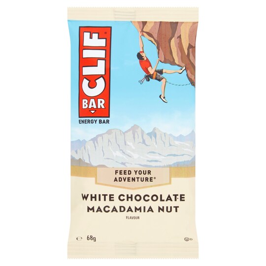 Clif Bar White Chocolate Macadamia Bar Energy Bar 68G - Tesco Groceries