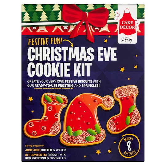 Cake Decor Christmas Cookie Kit 245G Tesco Groceries