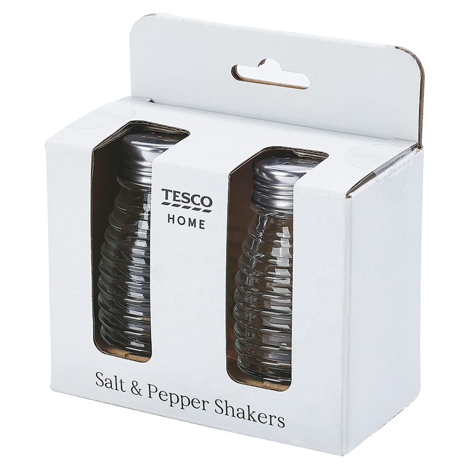 image 1 of Tesco Salt & Pepper Shakers