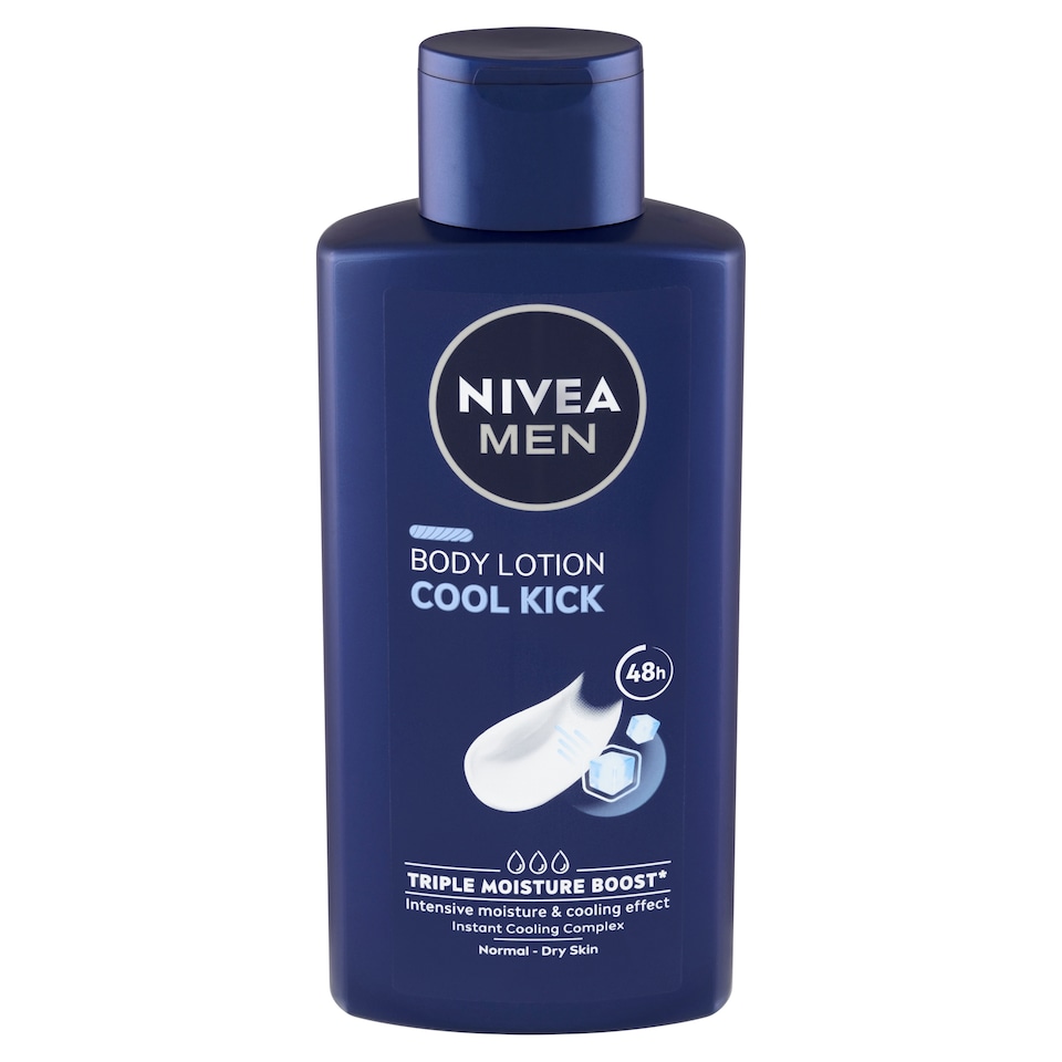 obrázok 1 z Nivea Men Cool Kick Telové mlieko pre mužov 400 ml