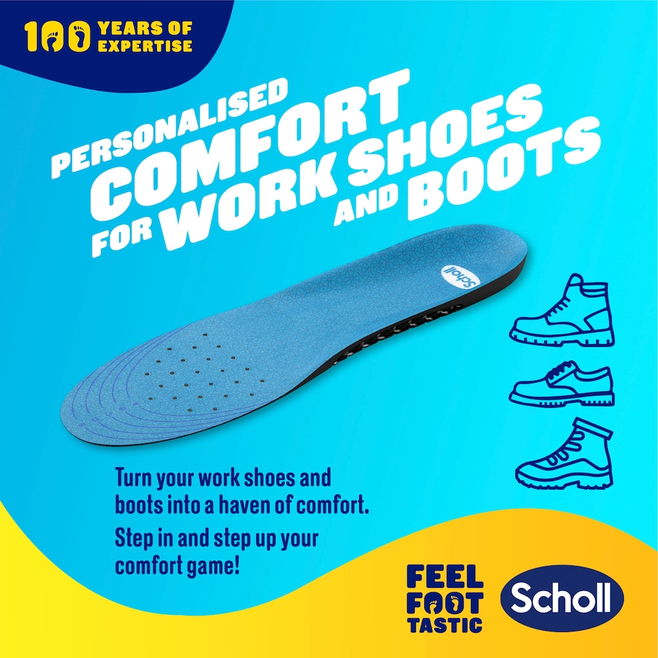 image 1 of Scholl Gelactiv Insole Work - Men