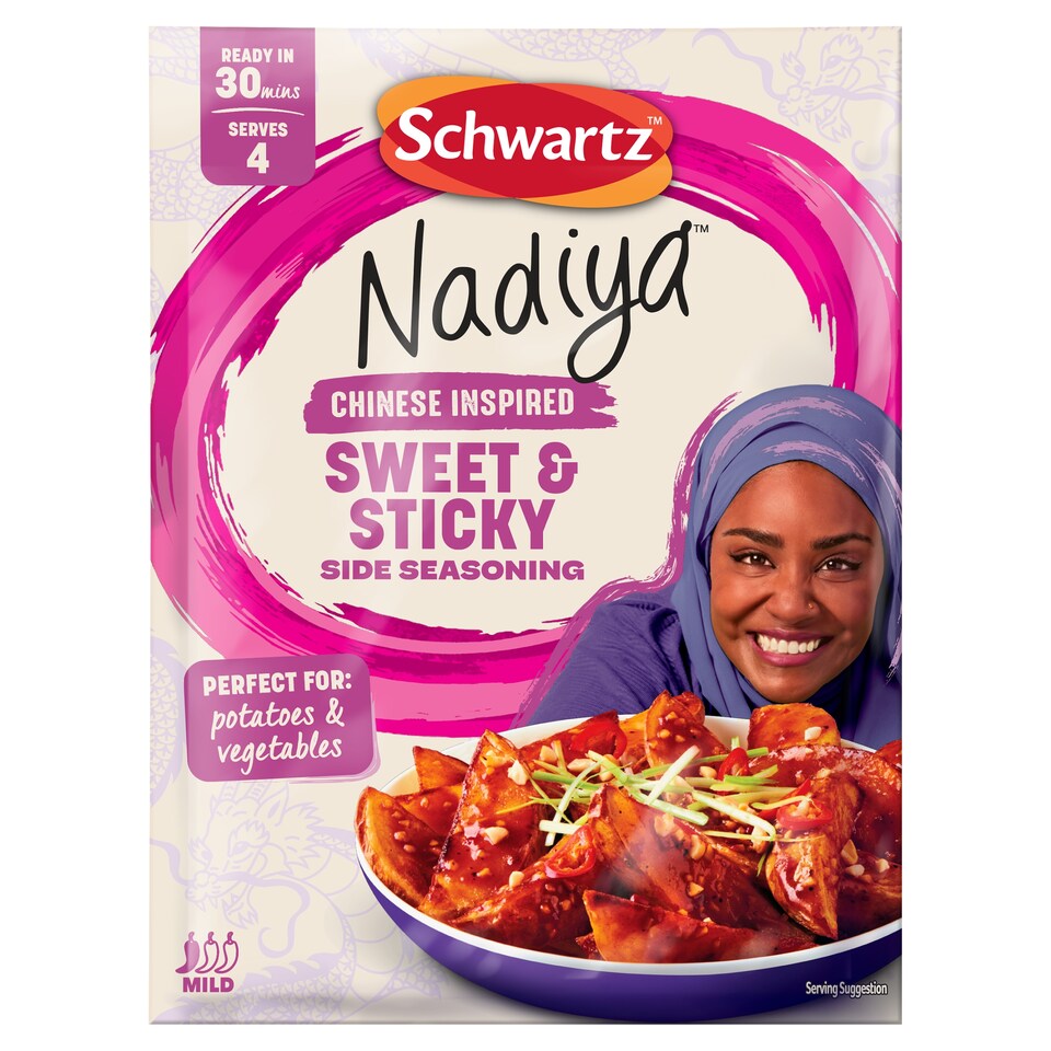 Schwartz Nadiya Sweet & Sticky Side Seasoning 20g