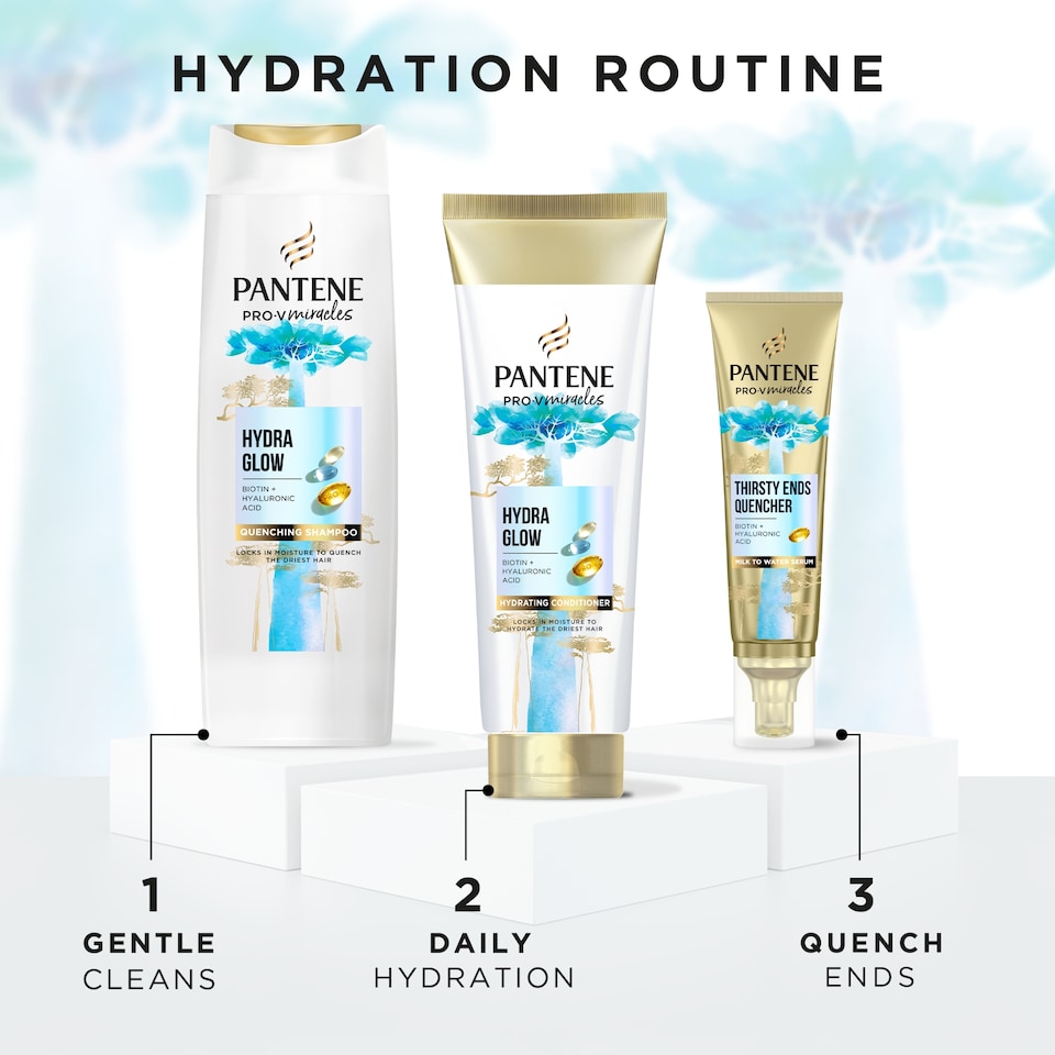 image 1 of Pantene Pro-V Hydrating Glow Quenching Hair Conditioner 275ml