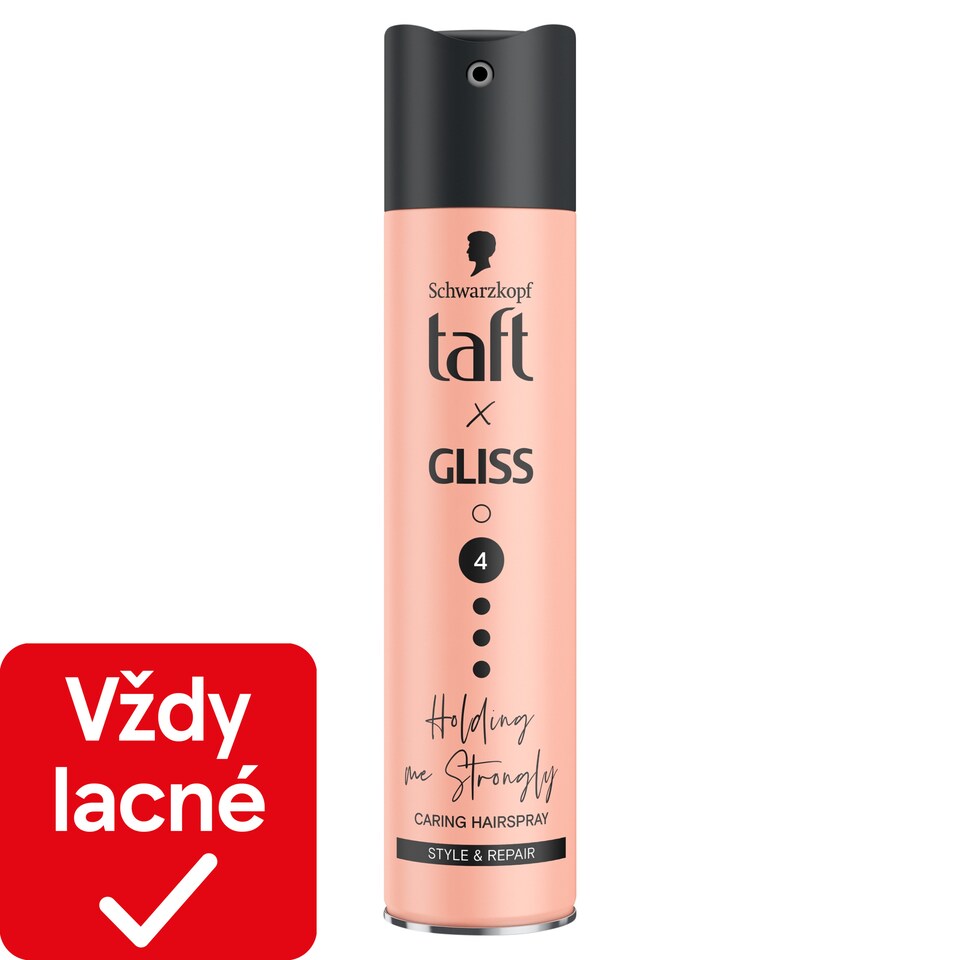 obrázok 1 z Schwarzkopf Taft x Gliss ošetrujúci lak na vlasy pre všetky typy vlasov 250 ml