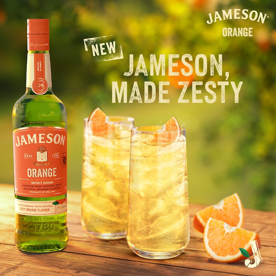 image 1 of Jameson Irish Whiskey Orange 70cl