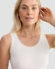 image 2 of F&F 2-Pack Pointelle Lace Trim Thermal Vests in Black