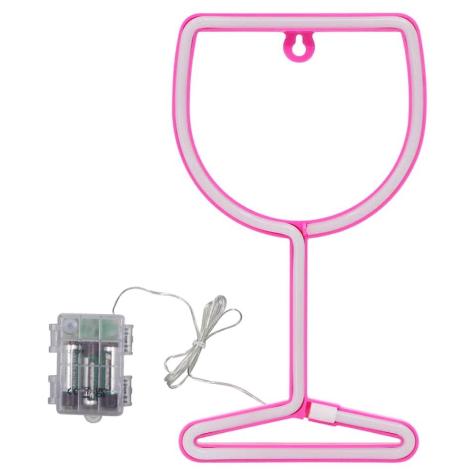 image 1 of Tesco Wall Light Wine Glass