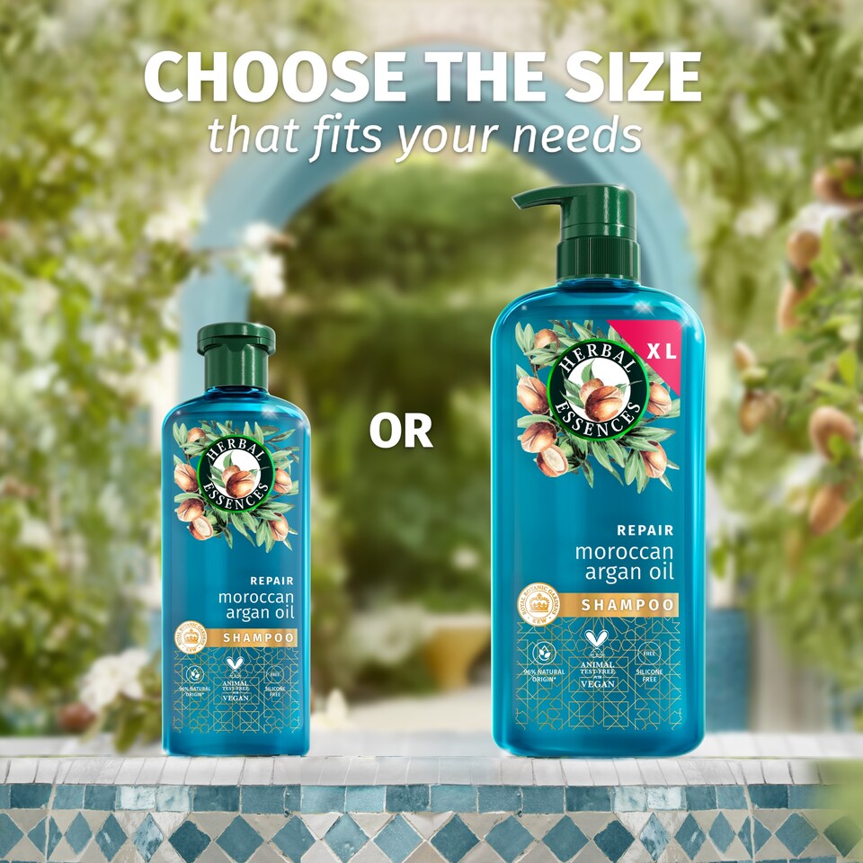 image 1 of Herbal Essences XL Repair Moroccan Argan Oil Shampoo 650ML