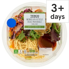Tesco Korean Style Egg Noodle Salad 240g