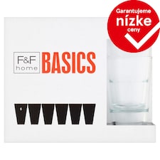 F&F Home Basics pohár 420 ml 6 ks
