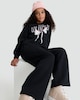image 1 of F&F Girls 2-Piece Cotton Rich Los Angeles Sweatshirt and Joggers Set in Black