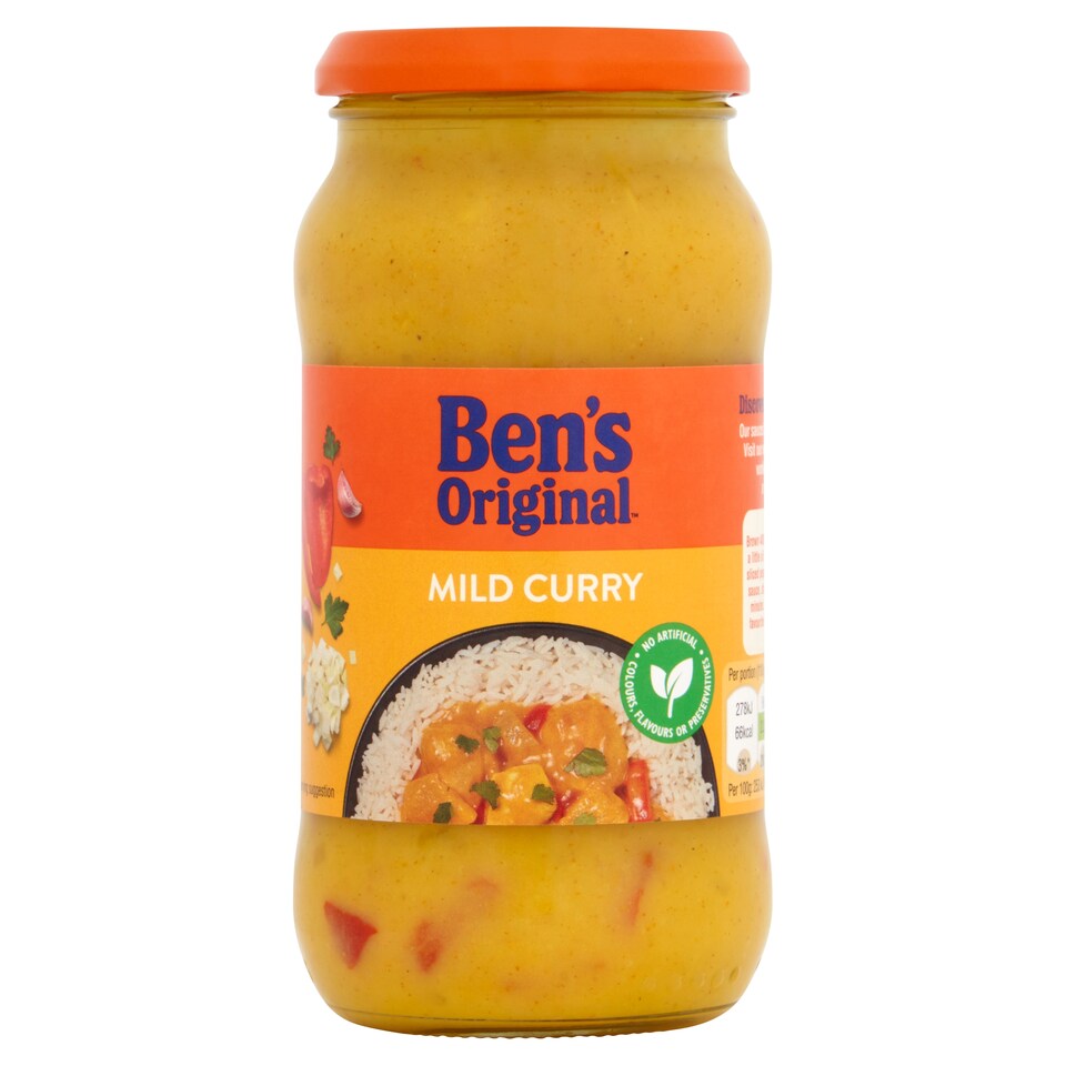 Ben's Original Mild Curry Sauce 440G
