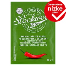 Stockwell & Co. Paprika štipľavá mletá 20 g