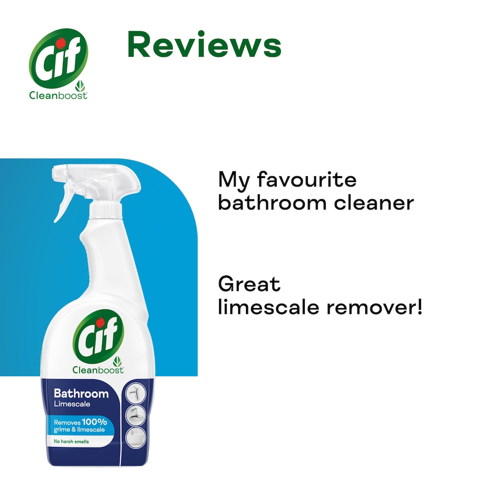 image 1 of Cif Power & Shine Bathroom Cleaner Spray 700Ml