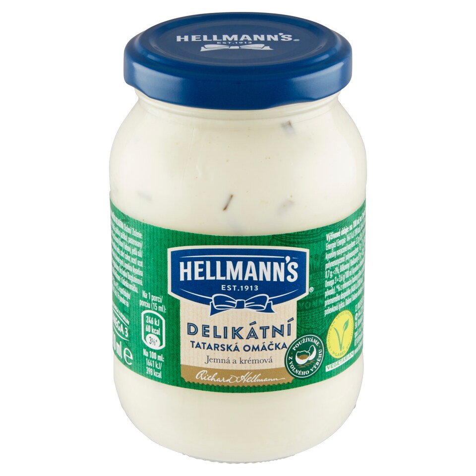 Hellmann's Tatarská omáčka delikátní 210ml