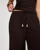 image 2 of F&F Textured Wide Leg Co-ord Trousers in Brown