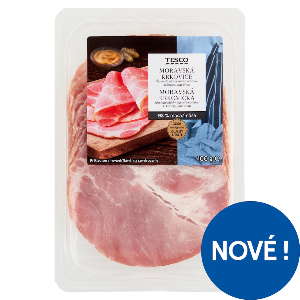 Tesco Moravian Pork Neck 100g