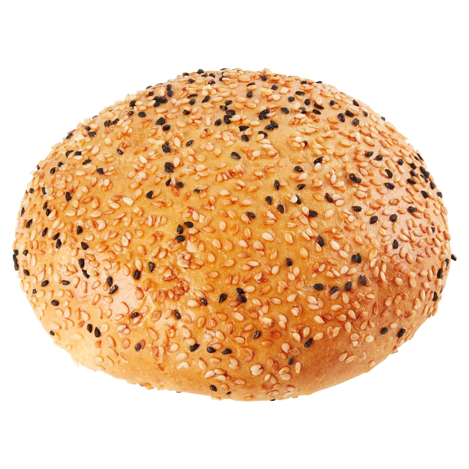 obrázok 1 z Hamburgerová žemľa so sezamom a čiernou rascou 80 g