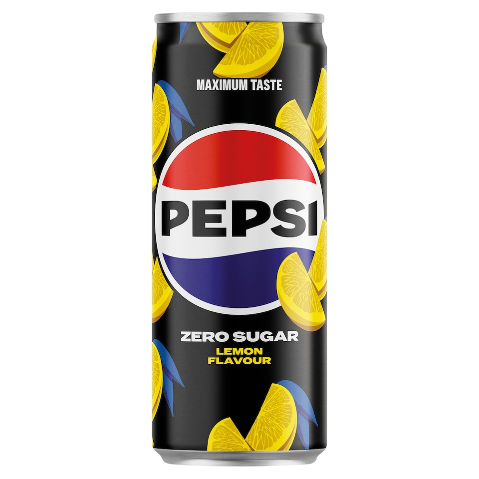 Pepsi Zero colaízű energiamentes szénsavas üdítőital édesítőszerekkel citrom ízesítéssel 330 ml