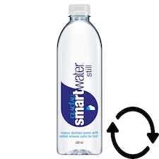 Glacéau Smartwater szénsavmentes víz alapú ital hozzáadott ásványi anyagokkal 600 ml