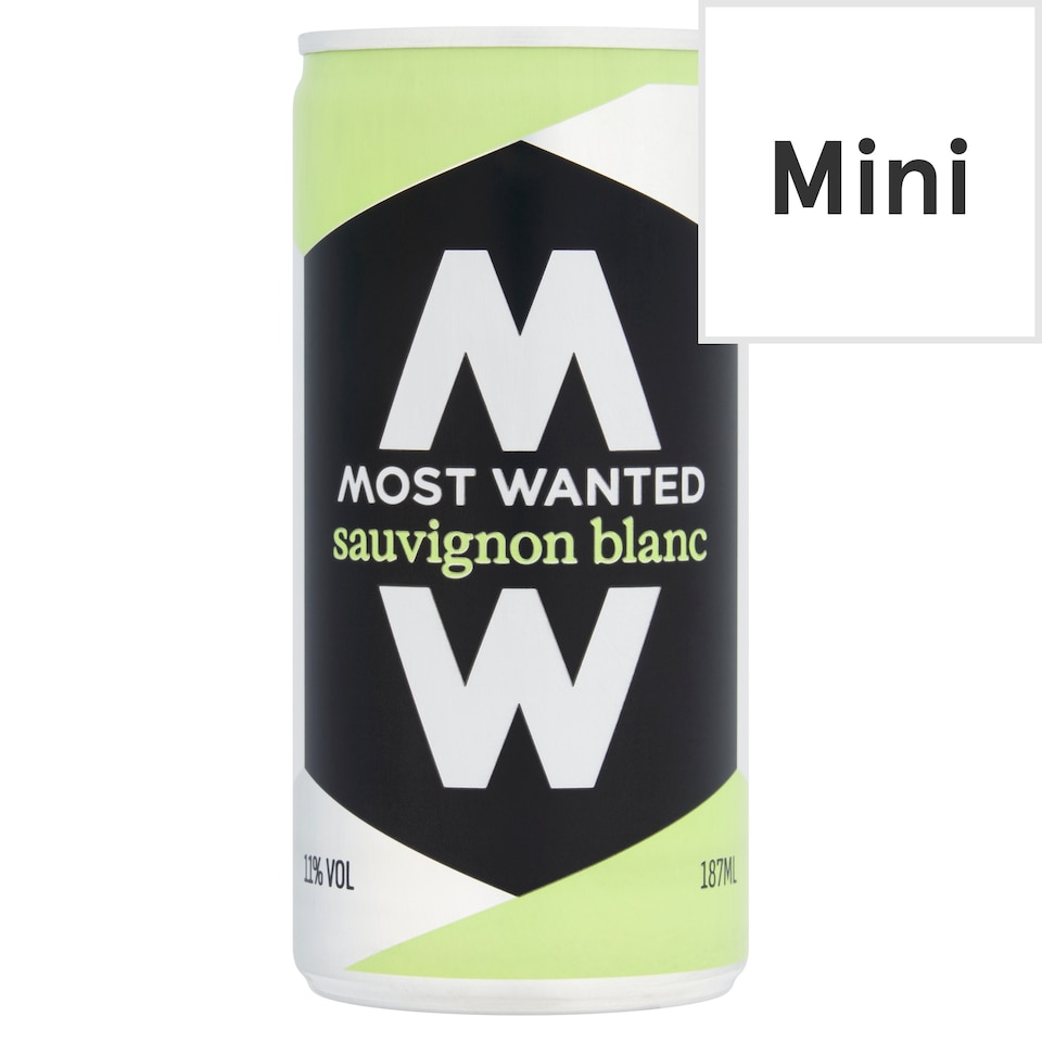 Most Wanted Sauvignon Blanc Can 187Ml
