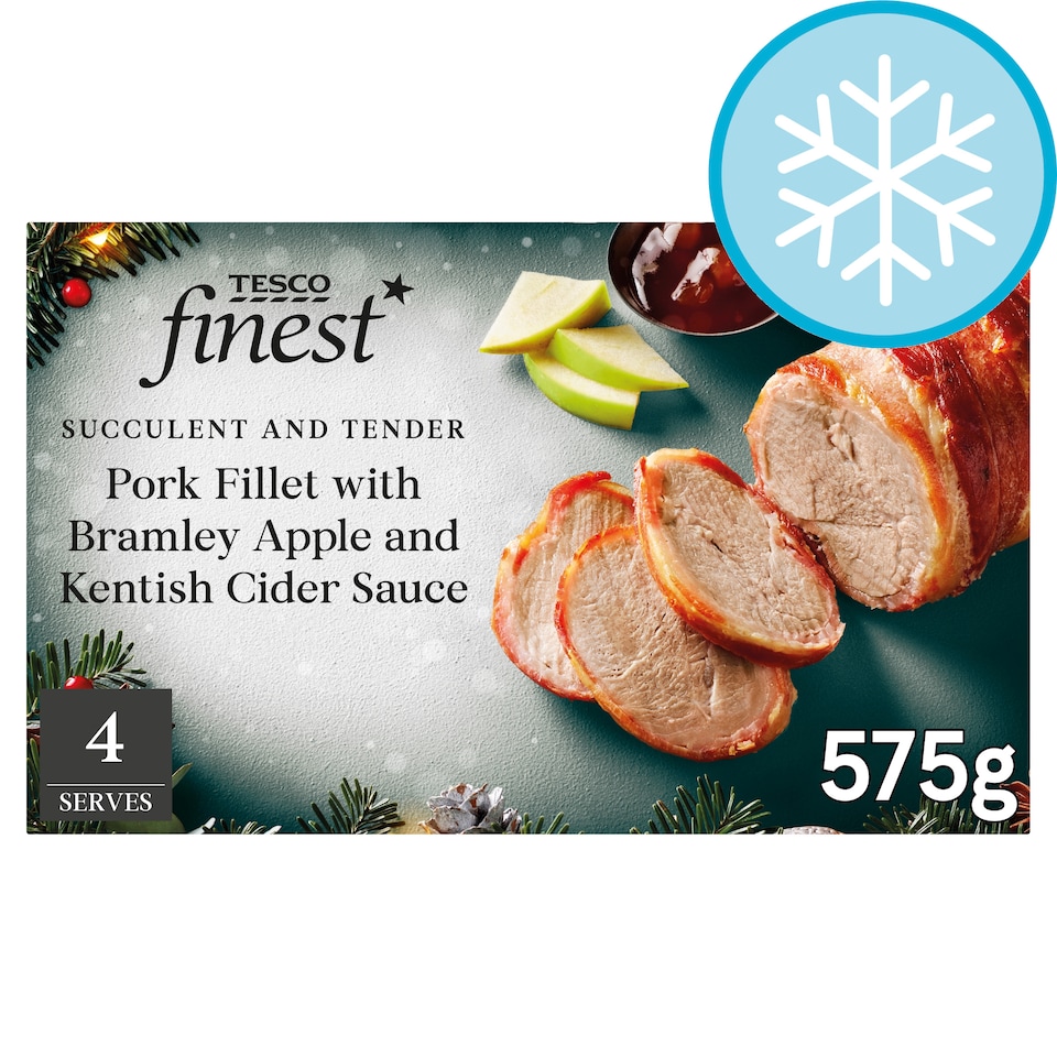 Tesco Finest Pork Fillet Wrapped in Bacon 575g