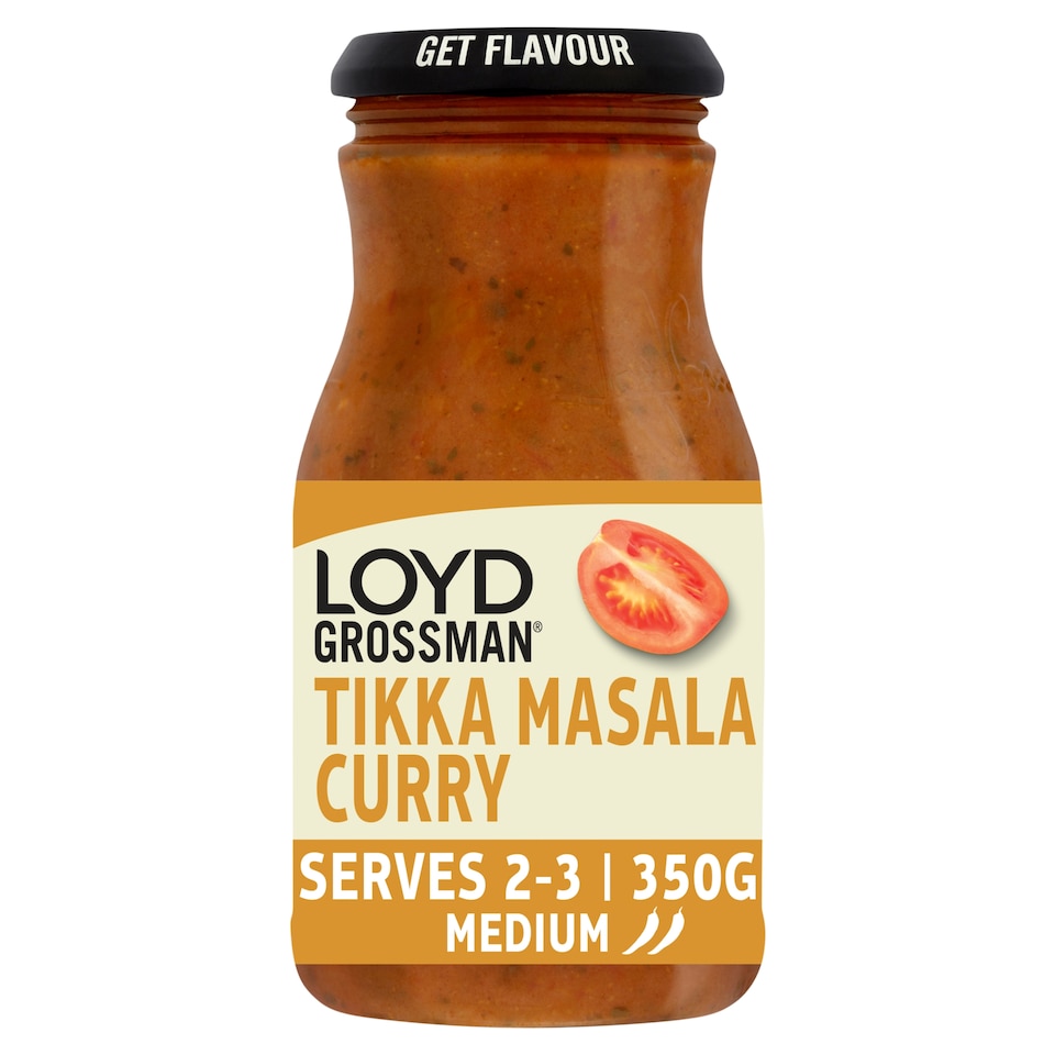Loyd Grossman Tikka Masala Indian Curry Sauce 350g