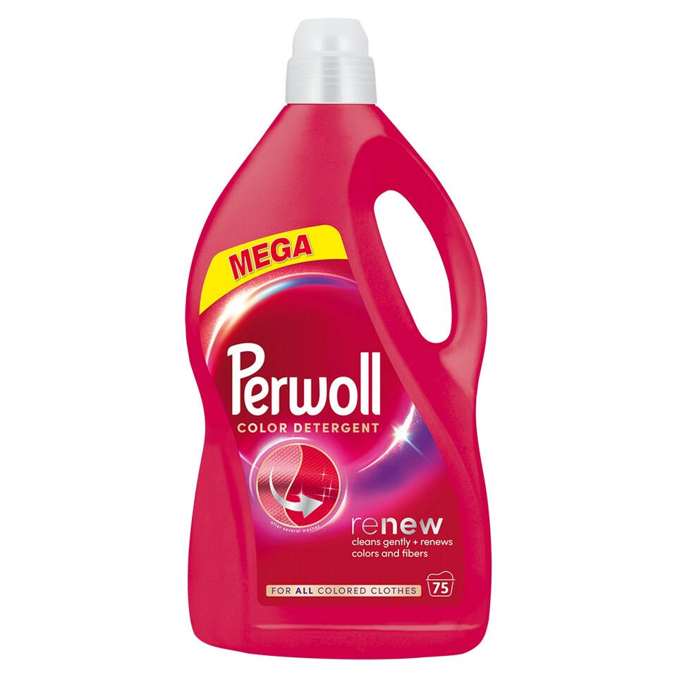 Perwoll prací gél Color 75 praní, 3750 ml