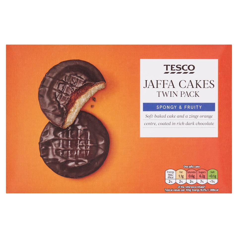 Tesco Jaffa Cakes Twin Pack 282G