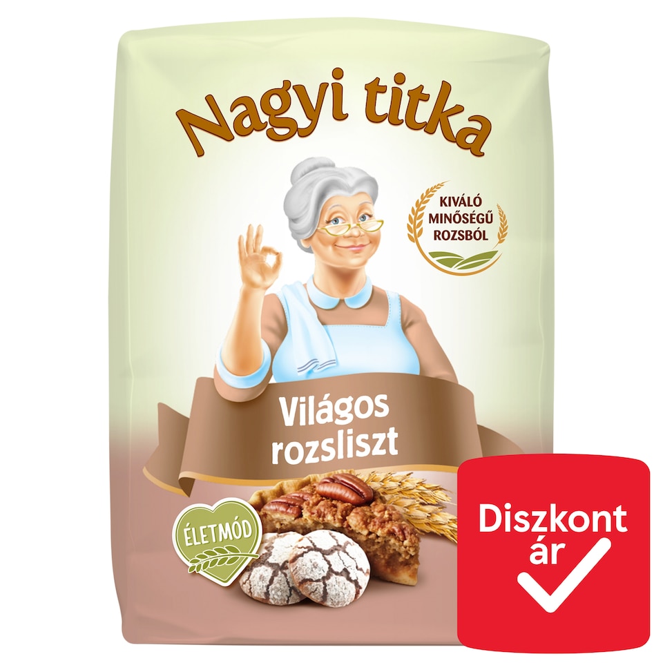 Nagyi titka világos rozsliszt 1 kg